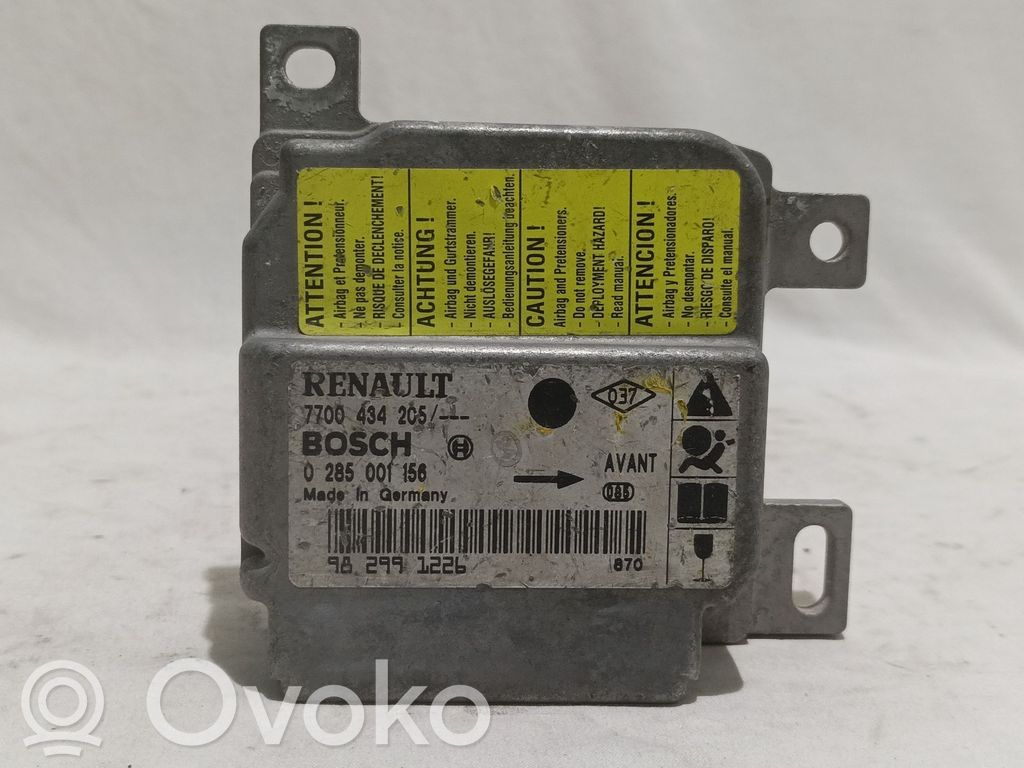 Renault Clio II Airbag control unit/module 