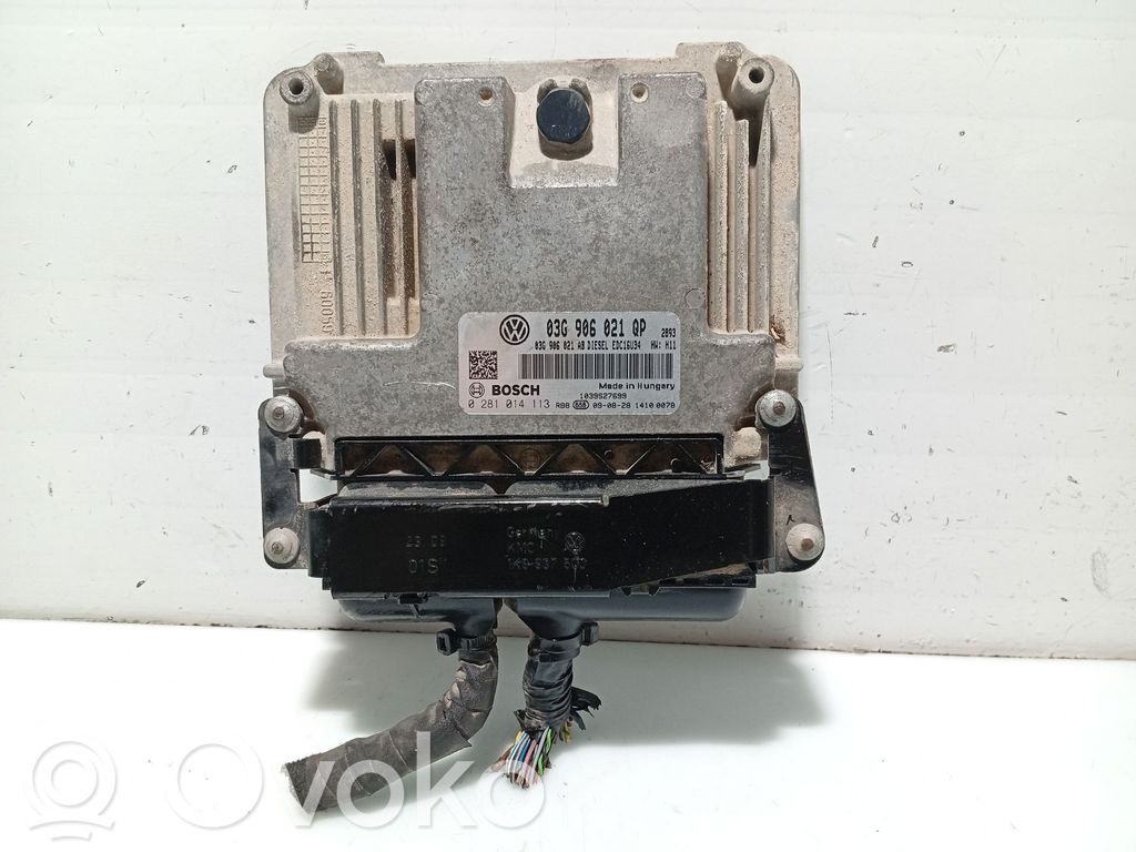 Skoda Superb B6 (3T) Unitate/modul de control motor 