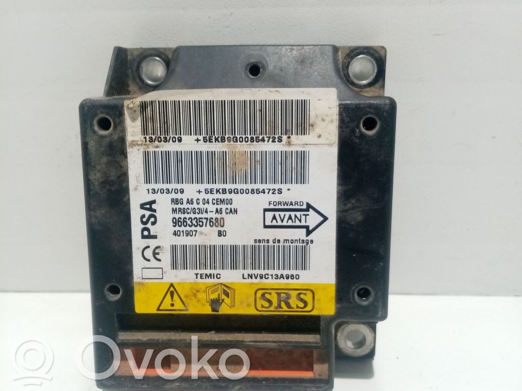 Citroen C2 Airbag control unit/module 