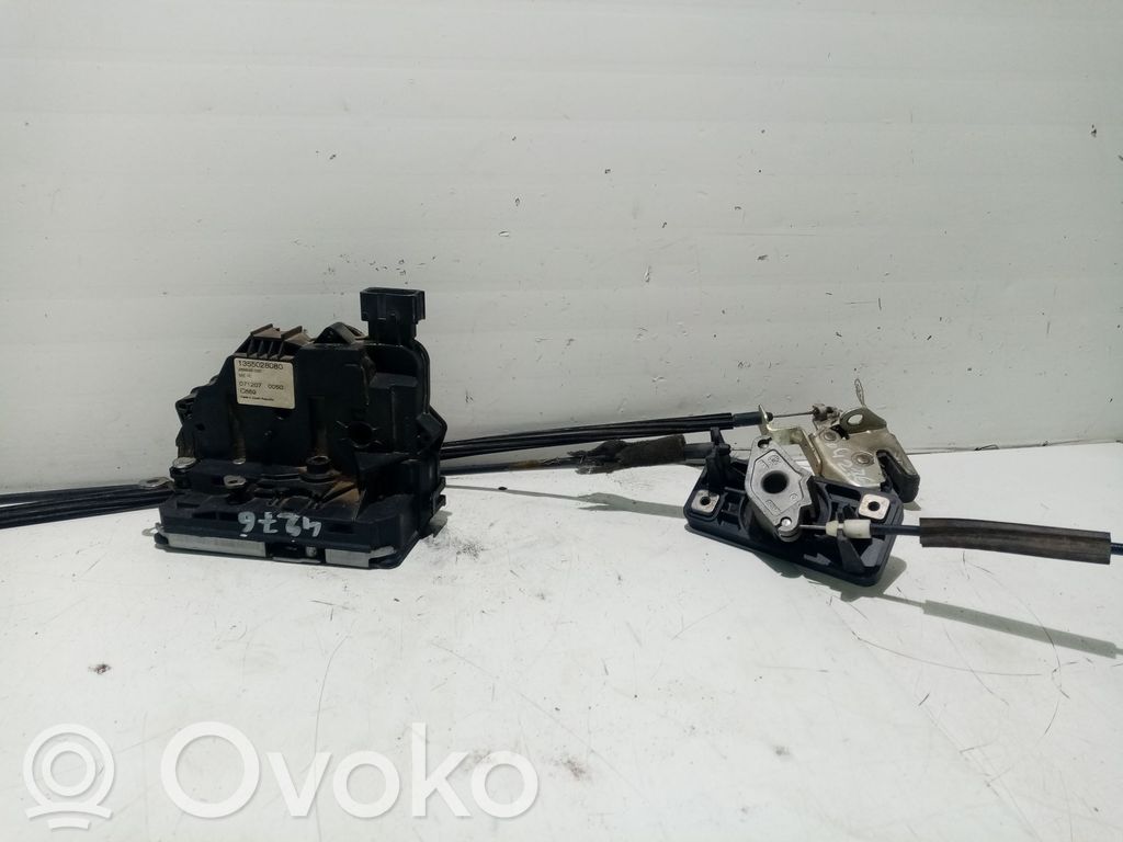 Peugeot Bipper Tailgate lock latch 