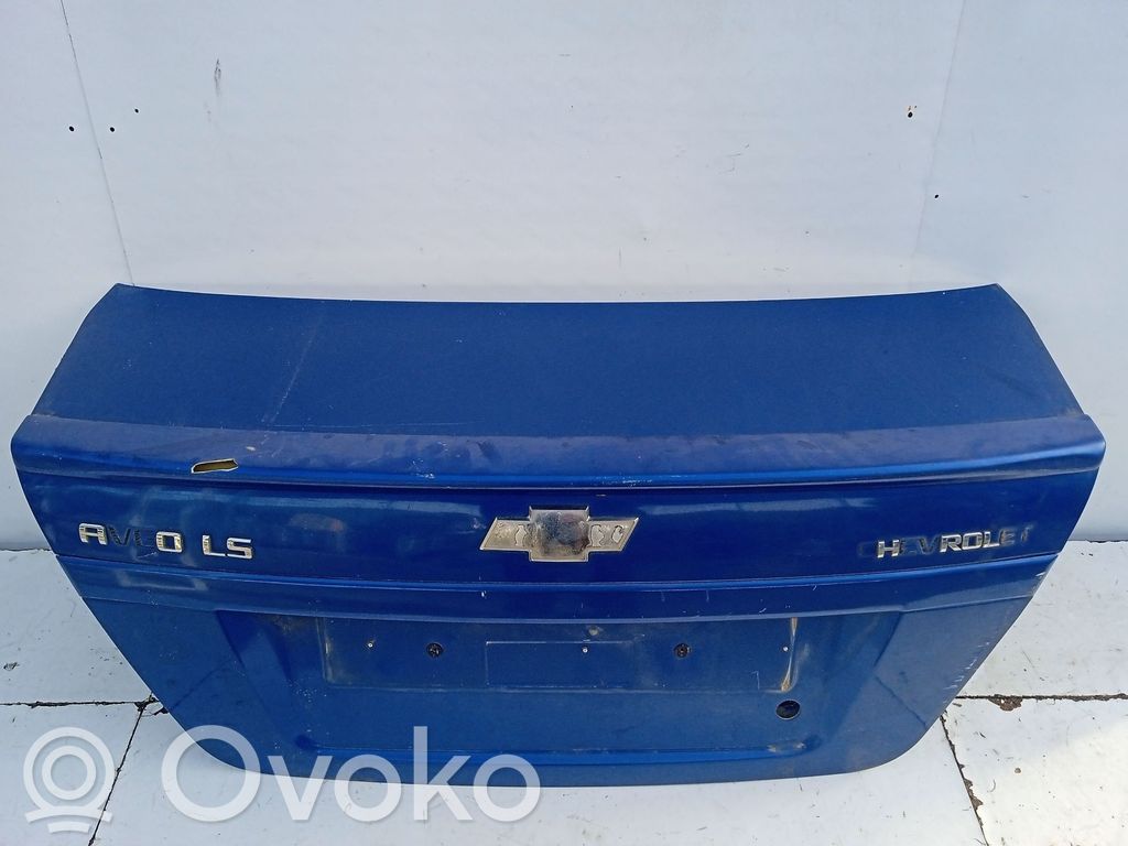 Chevrolet Aveo Puerta del maletero/compartimento de carga 