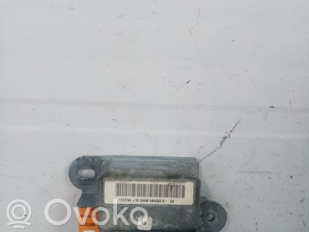 Peugeot 406 Unitate/modul de comandă airbaguri 