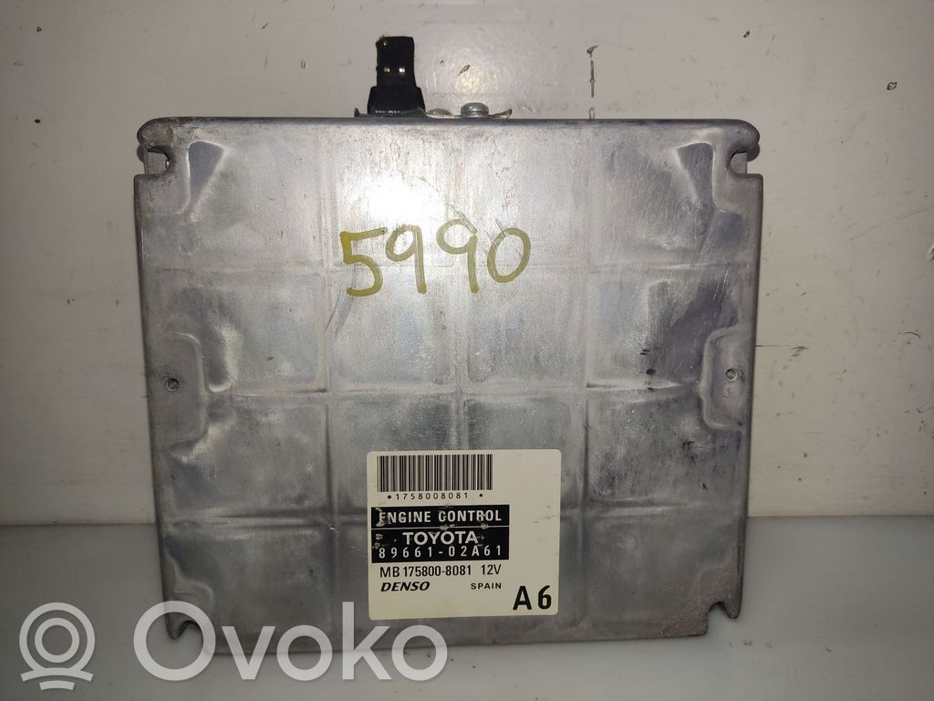 Engine control unit/module   8966102A61,1758008081,MB1758008081