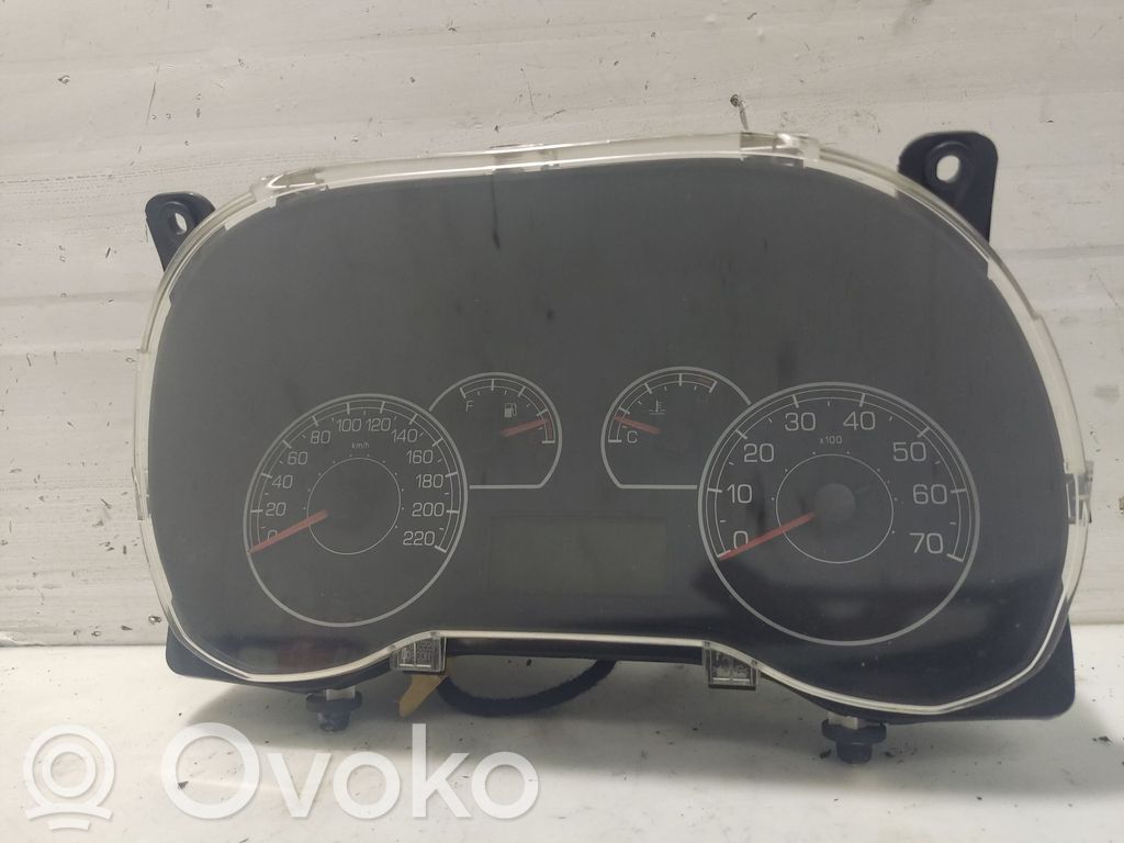 Fiat Punto (199) Spidometrs (instrumentu panelī) 