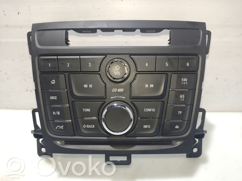 Opel Zafira C Unidad de control de sonido audio HiFi 