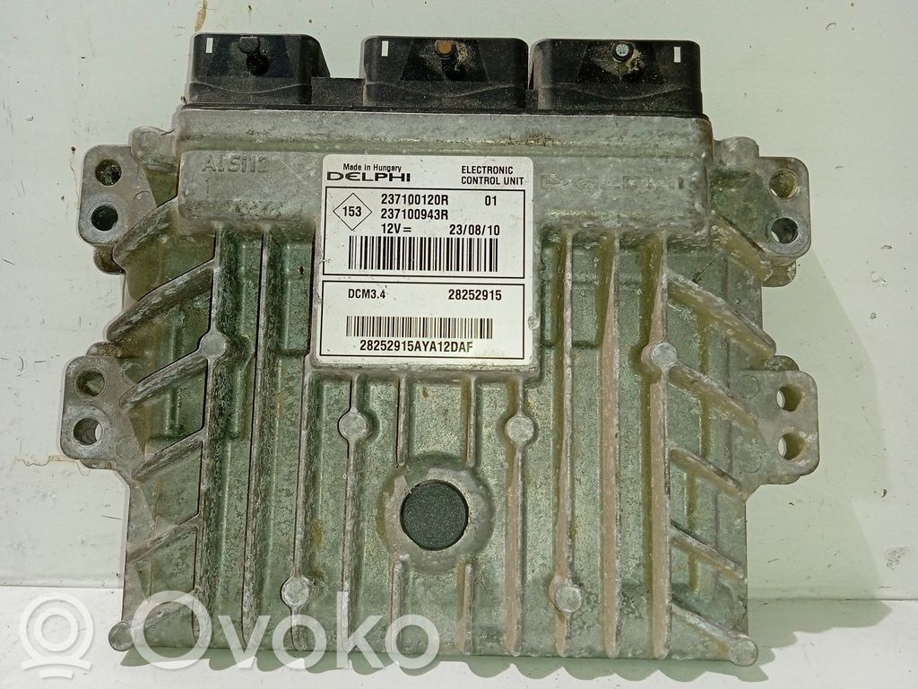 Renault Megane III Unitate/modul de control motor 