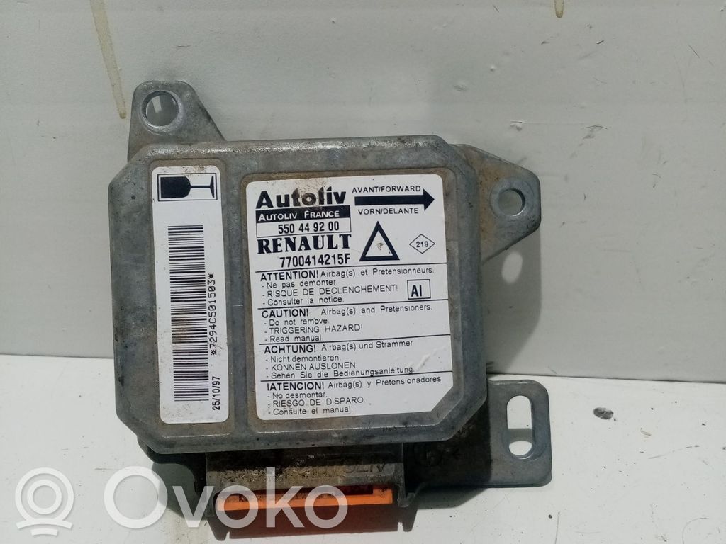 Renault Laguna I Unitate/modul de comandă airbaguri 