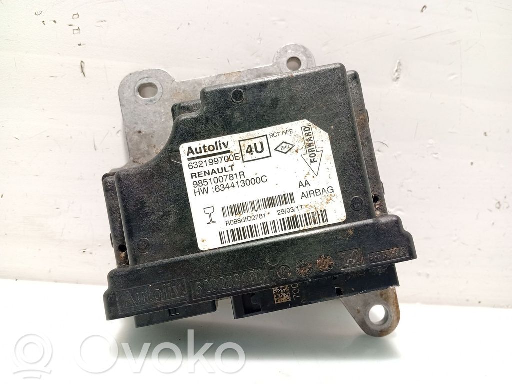 Renault Kadjar Airbag control unit/module 