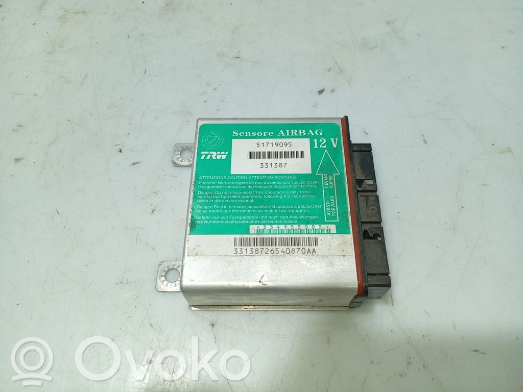 Sterownik / Moduł Airbag   51822611,51719095