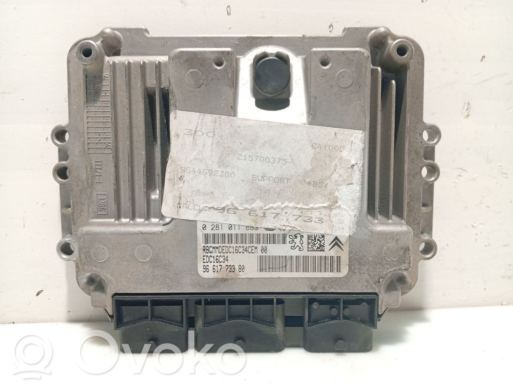 Citroen C4 I Picasso Unitate/modul de control motor 