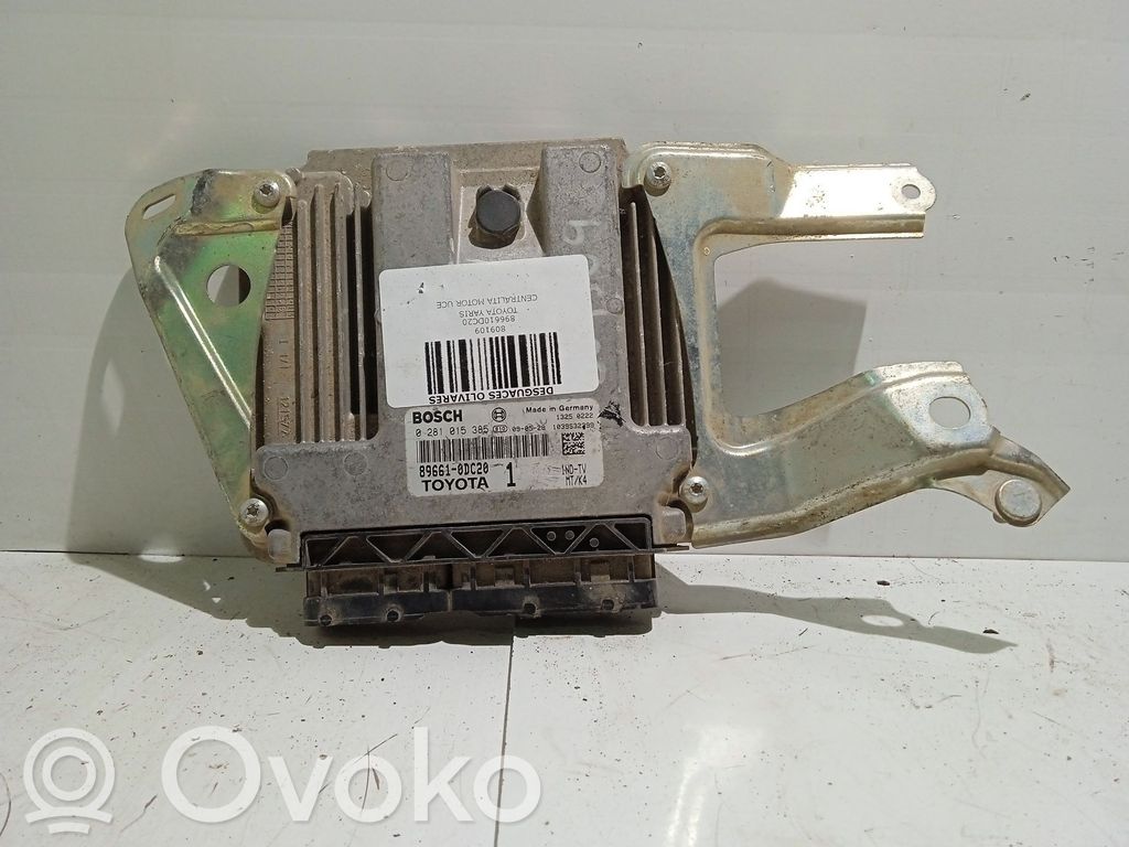 Toyota Yaris Sterownik / Moduł ECU 