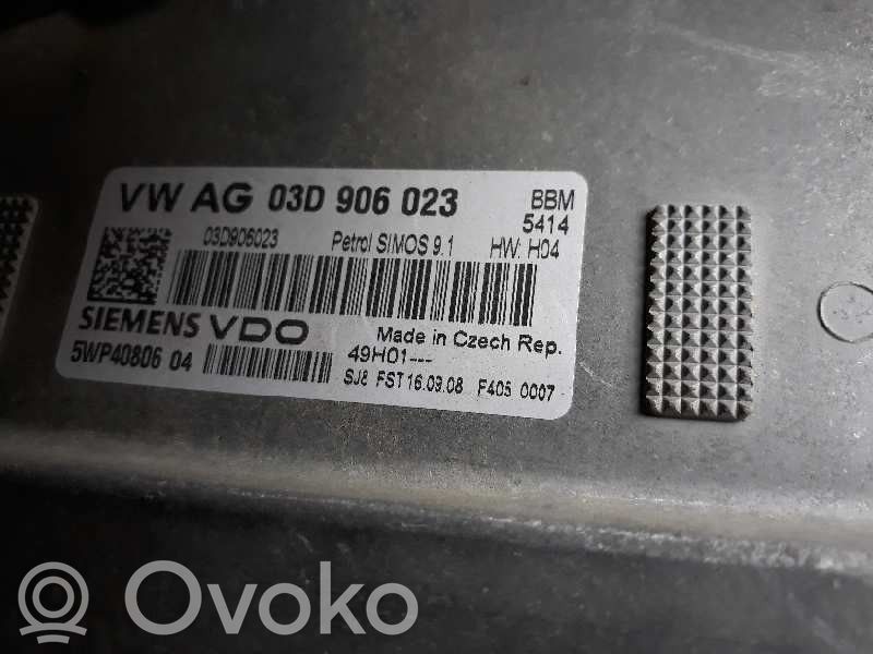 Skoda Fabia Mk2 (5J) Unitate/modul de control motor 