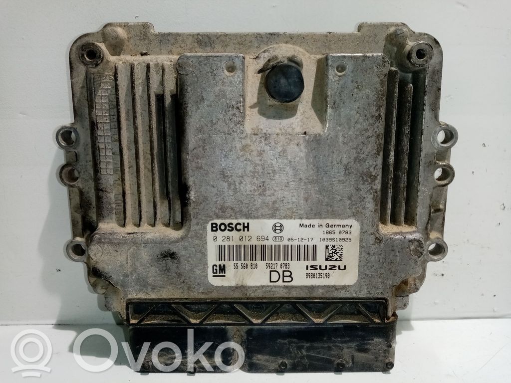 Engine control unit/module   0281012694,55560810