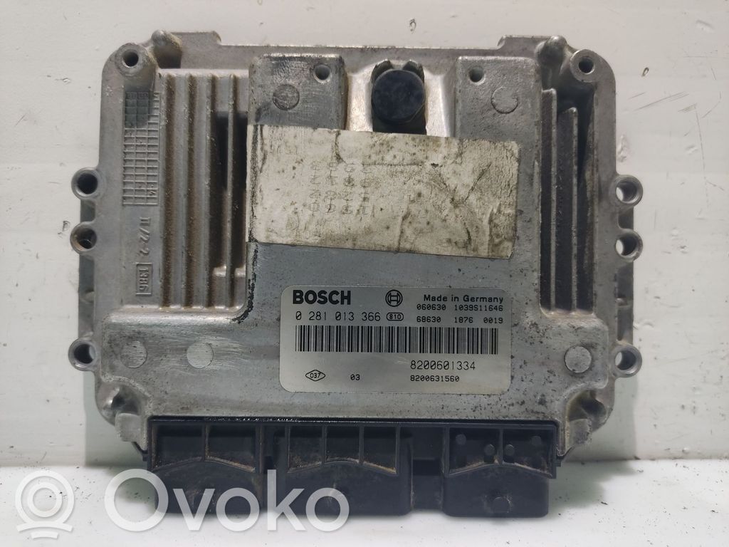 Renault Scenic II -  Grand scenic II Engine control unit/module 