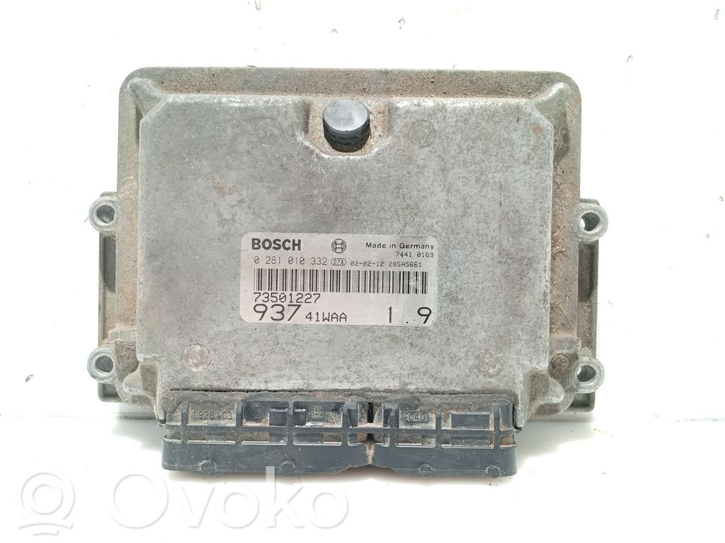 Alfa Romeo 147 Engine control unit/module 
