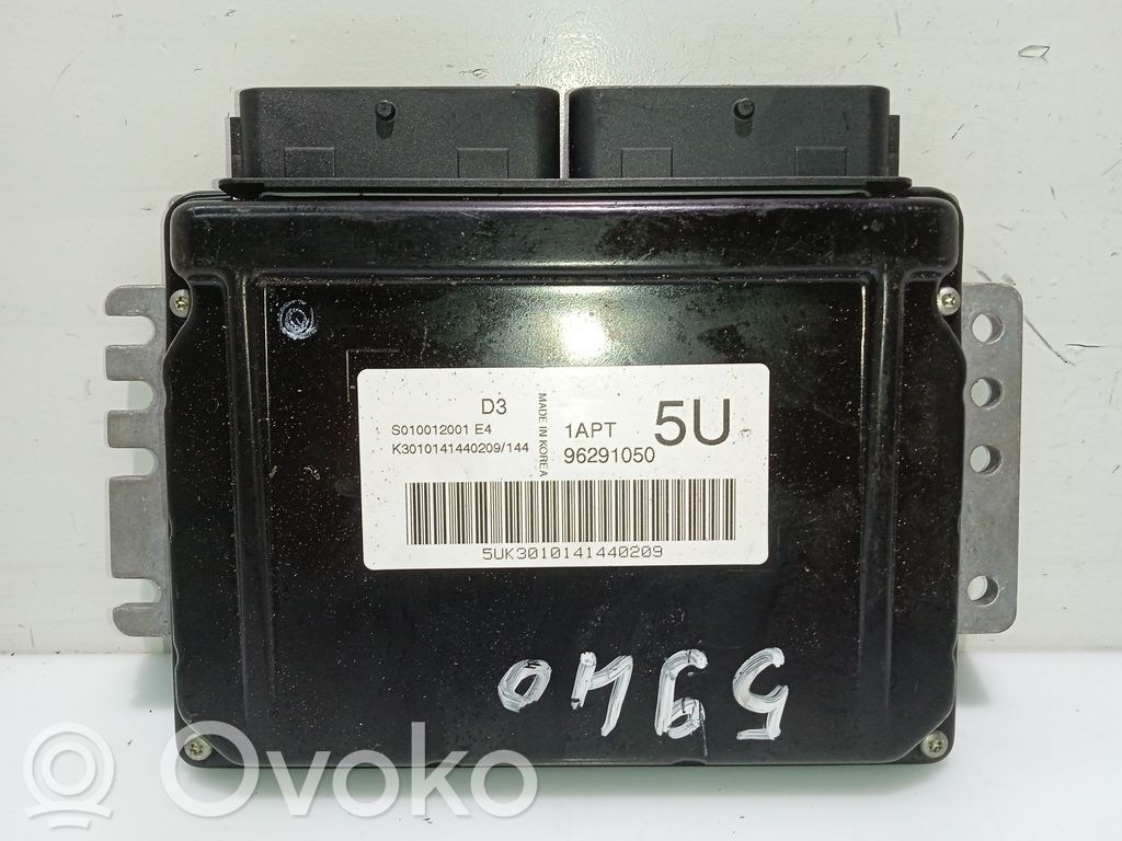Unidad de control/módulo del motor   96291050,S010012001E4,5UK3010141440209
