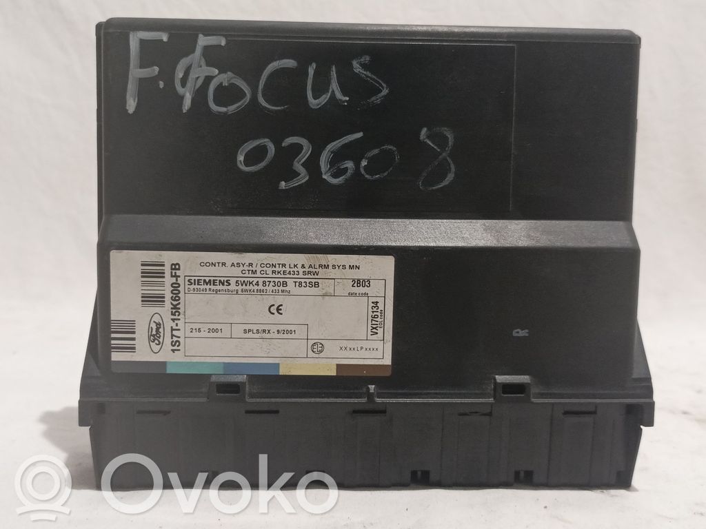 Ford Focus Other control units/modules 