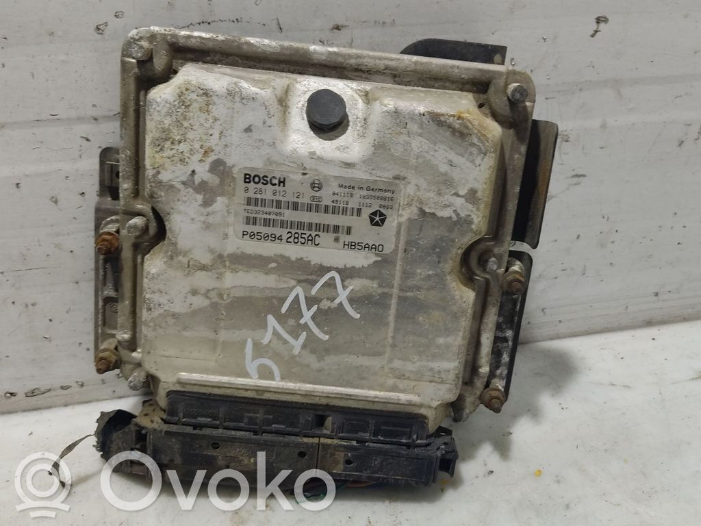 Engine control unit/module   05094285AC,P05094285AC,0281012121