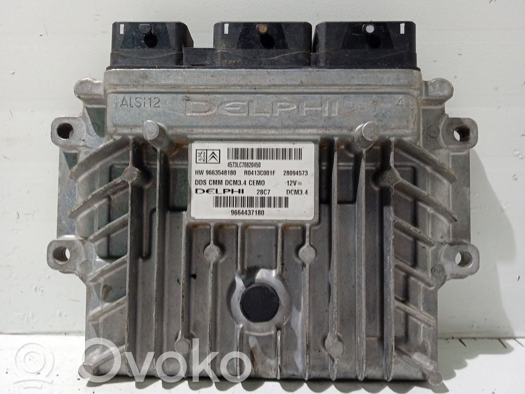 Engine control unit/module   9663548180,R0413C001F