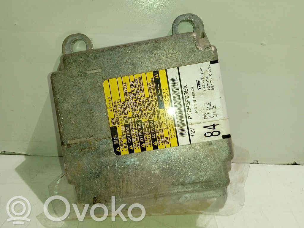 Toyota Avensis T250 Centralina/modulo airbag 
