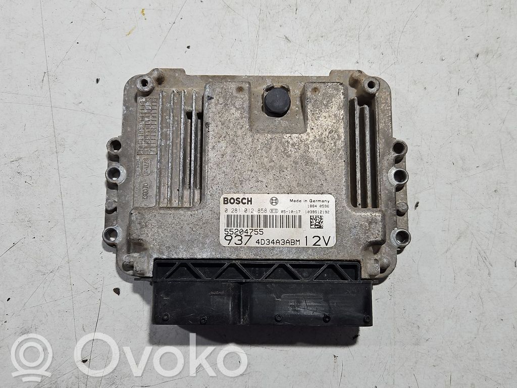 Engine control unit/module   71790044,55204755,0281012858