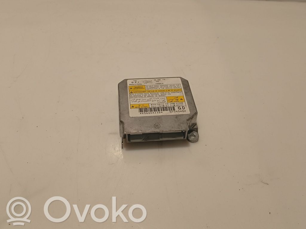 Daewoo Kalos Airbag control unit/module 