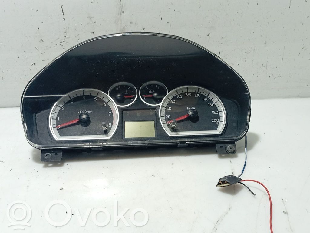 Chevrolet Aveo Speedometer (instrument cluster) 