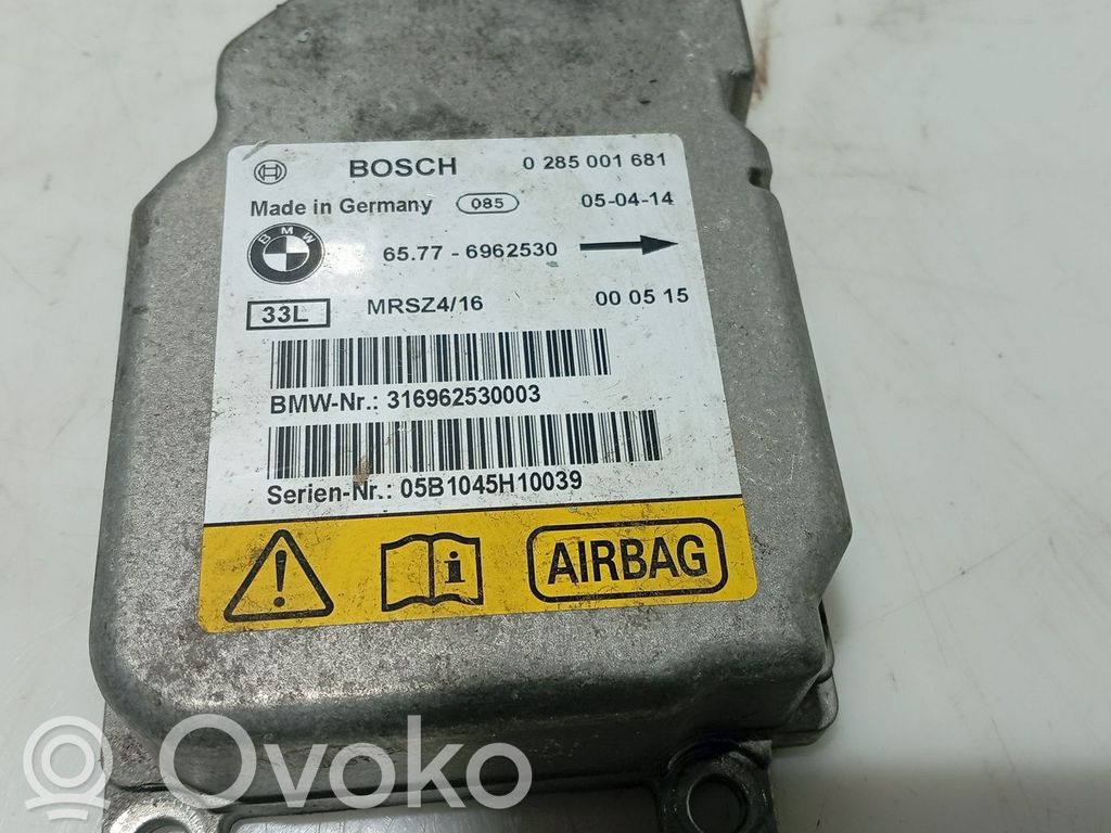 BMW X5 E53 Unitate/modul de comandă airbaguri 