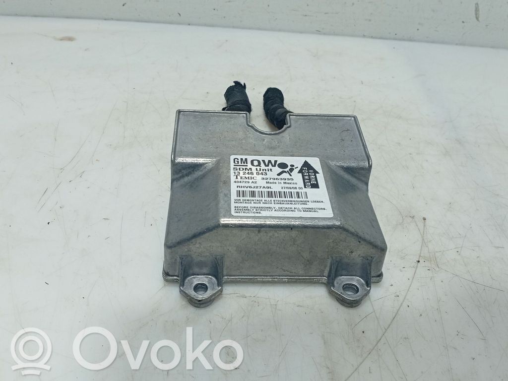Opel Astra G Airbag control unit/module 