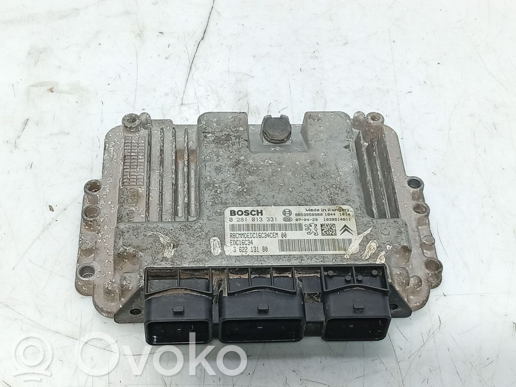 Peugeot 307 Centralina/modulo del motore 