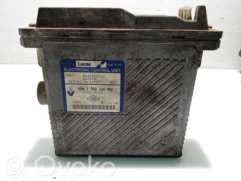 Engine control unit/module   7700104956,7700109745,R04080011C