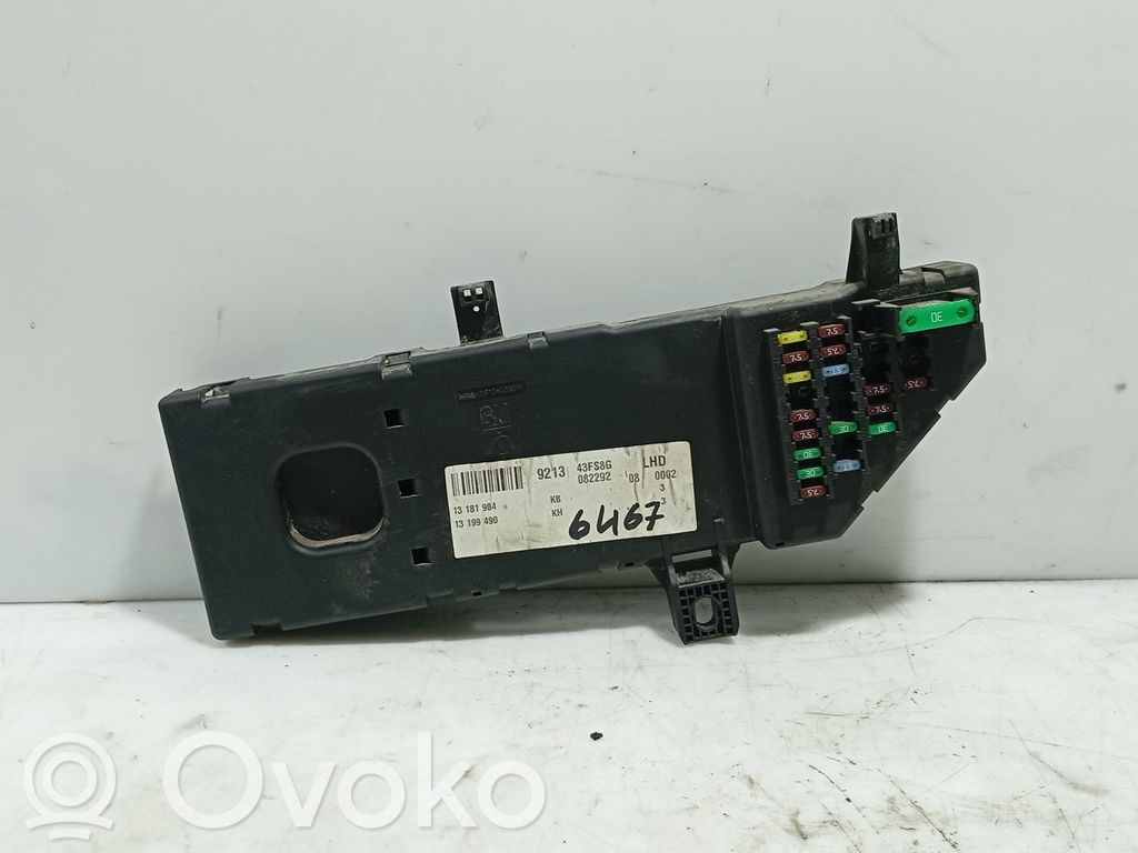 Opel Vectra C Alte unități/module de control 