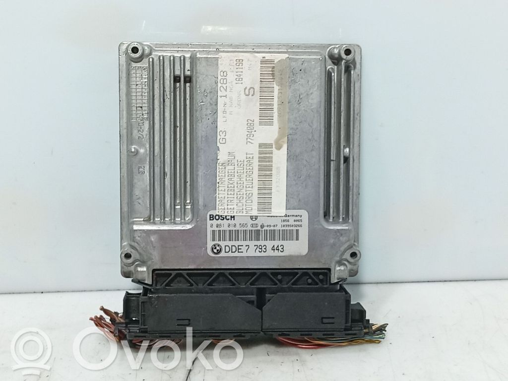 BMW 3 E46 Unidad de control/módulo del motor 