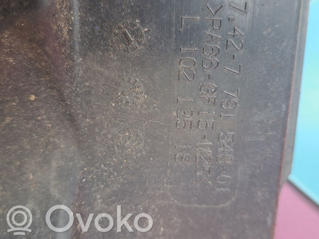 BMW 5 E60 E61 Osłona wentylatora chłodnicy 