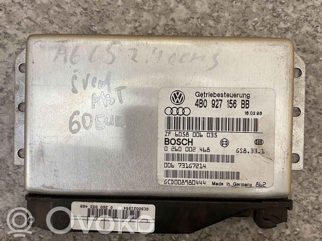 Audi A6 S6 C5 4B Gearbox control unit/module 
