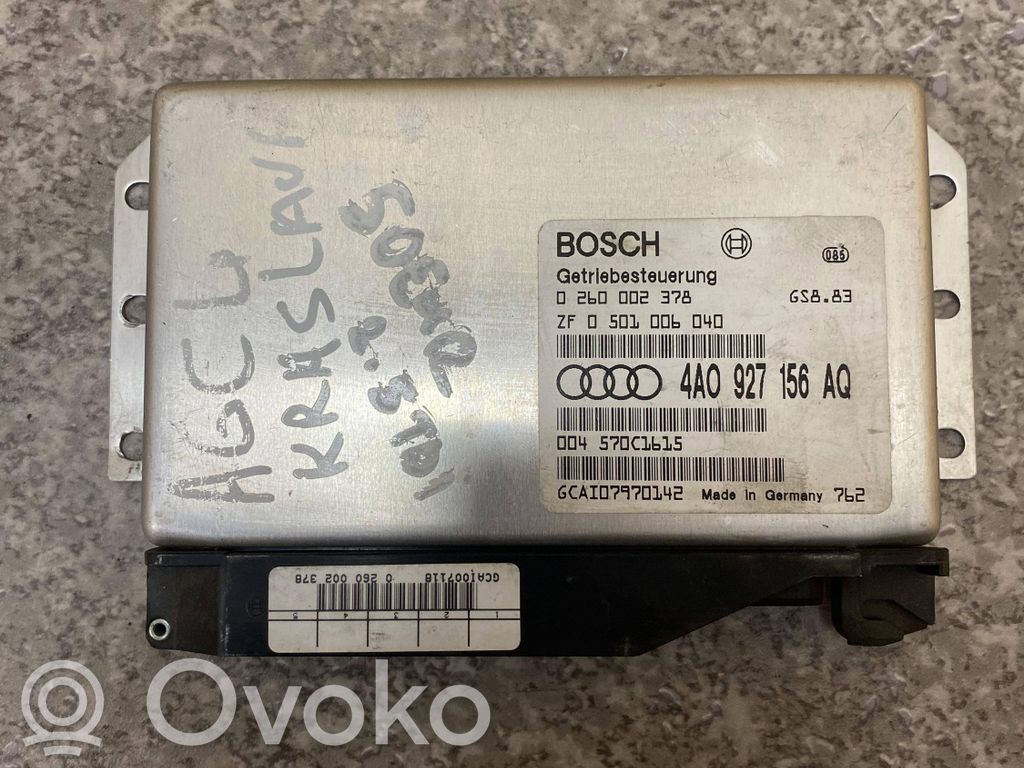Gearbox control unit/module   4A0927156AQ