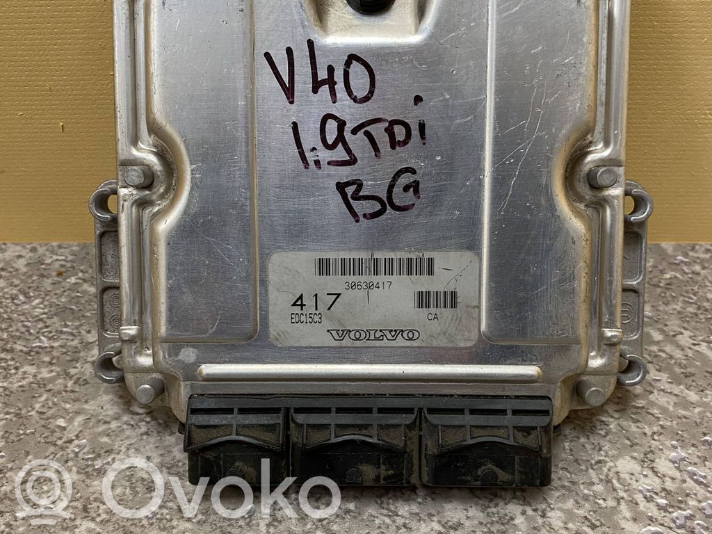 Volvo S40, V40 Engine control unit/module 