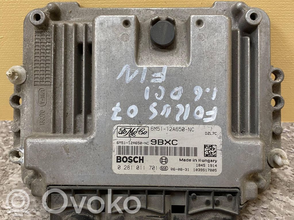 Engine control unit/module   0281011701