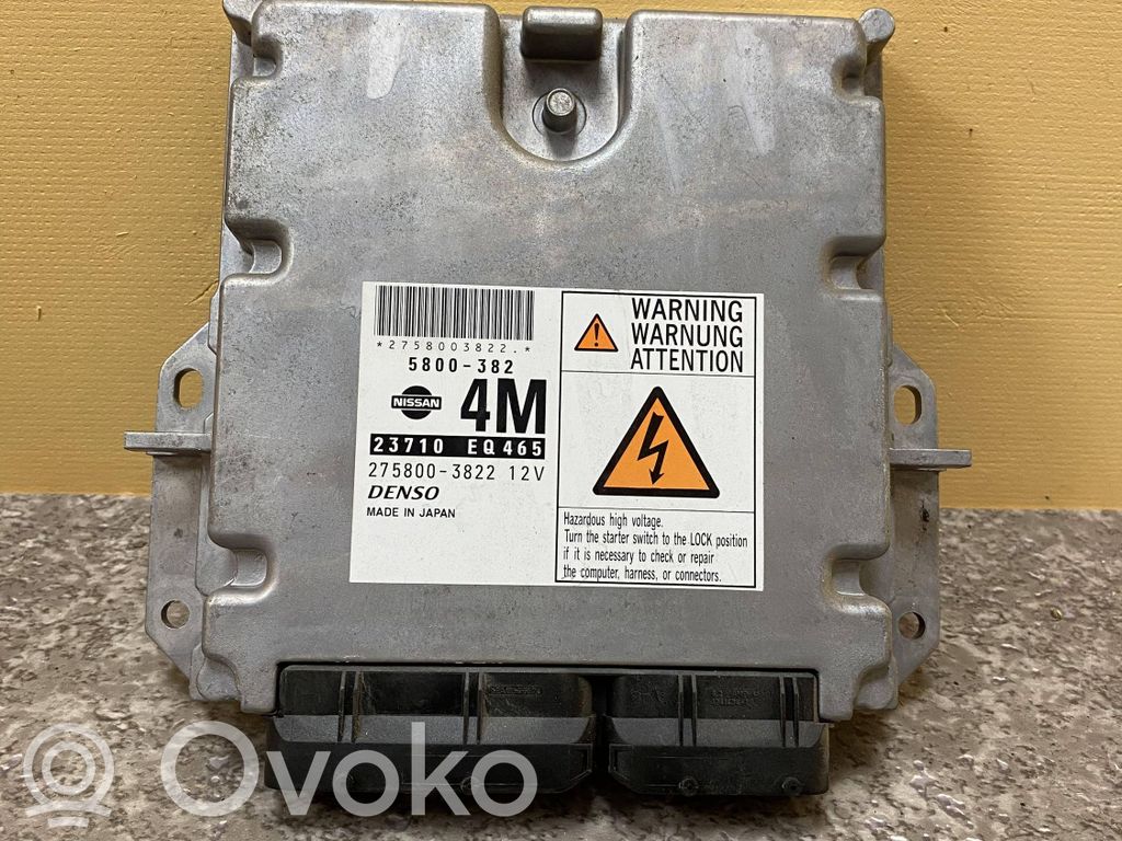 Engine control unit/module   23710EQ465,2758003822,5800382