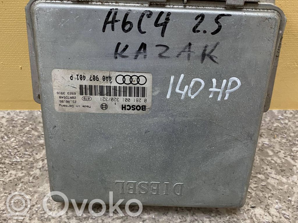 Audi A6 S6 C4 4A Engine control unit/module 