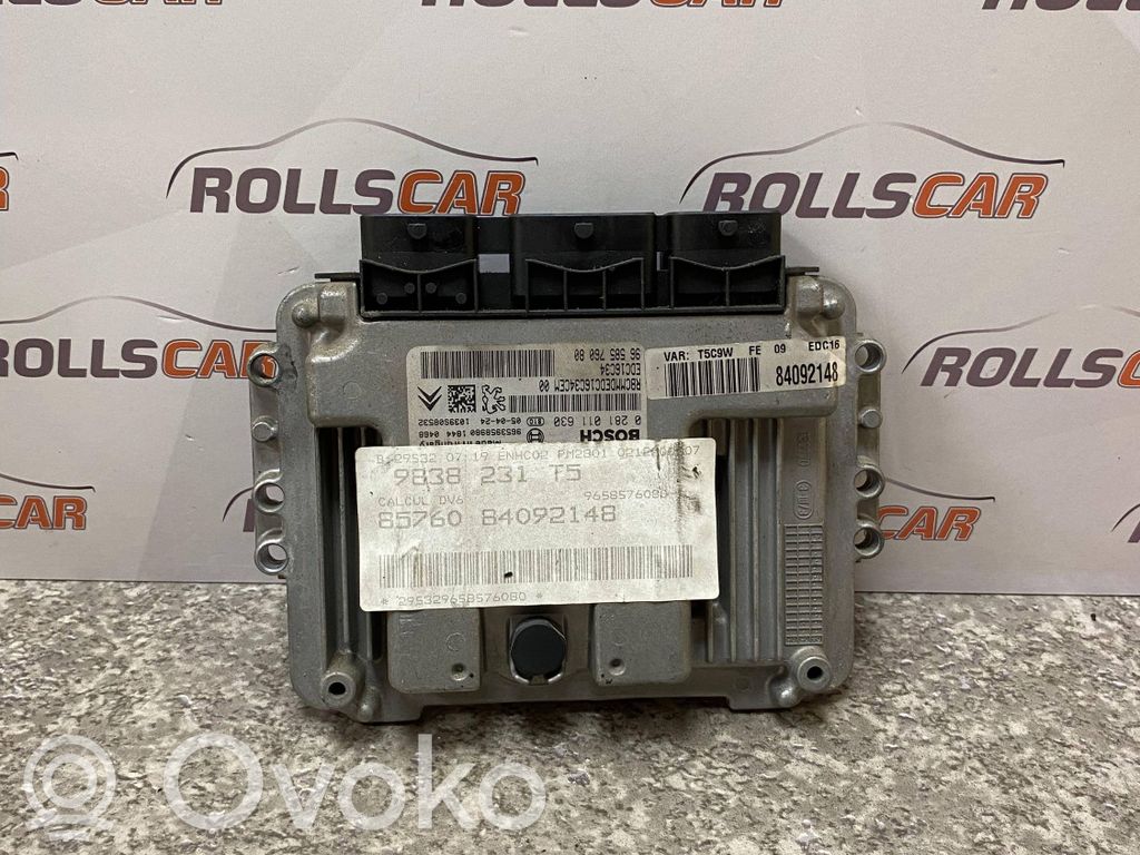 Peugeot 307 Engine control unit/module 