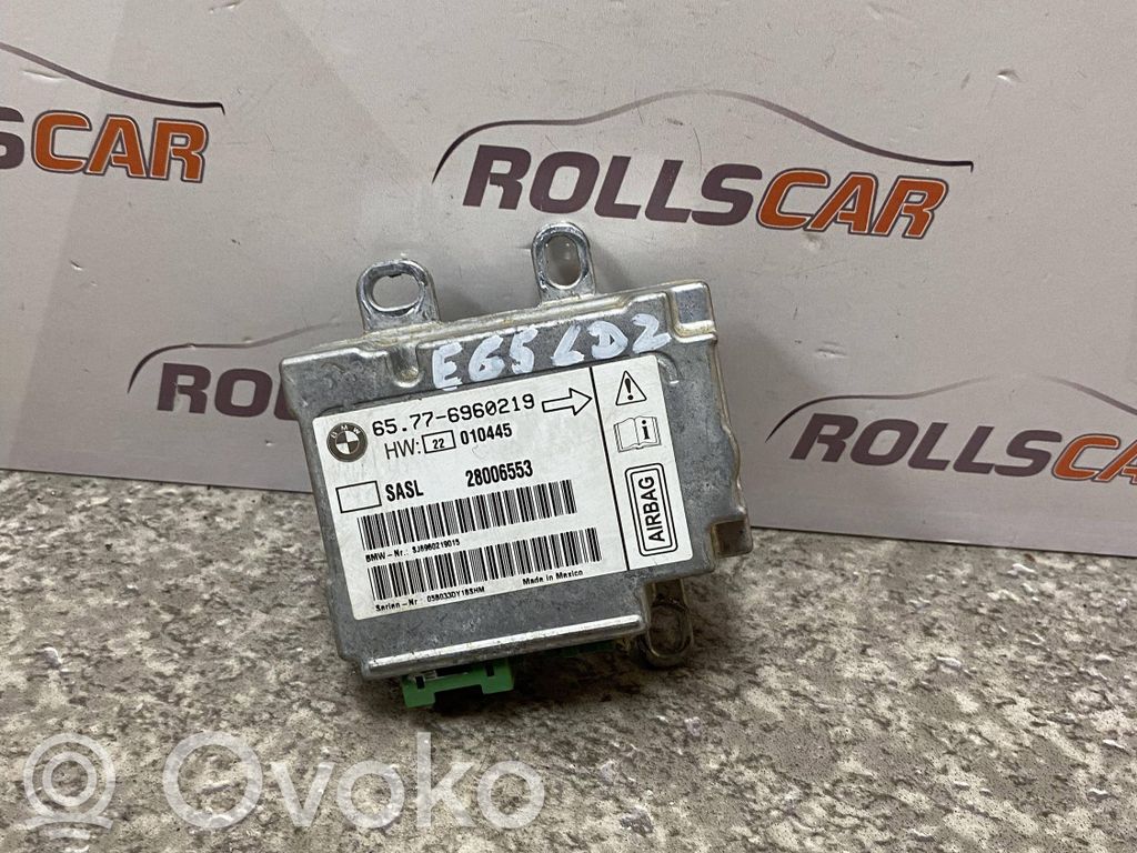 BMW 7 E65 E66 Airbag control unit/module 