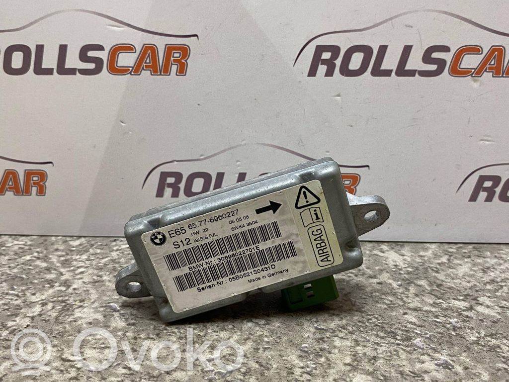 BMW 7 E65 E66 Airbagsensor Crashsensor Drucksensor 