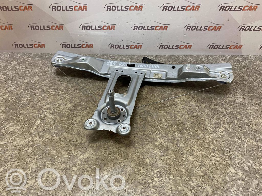 Opel Insignia A Ręczny podnośnik szyby drzwi tylnych 