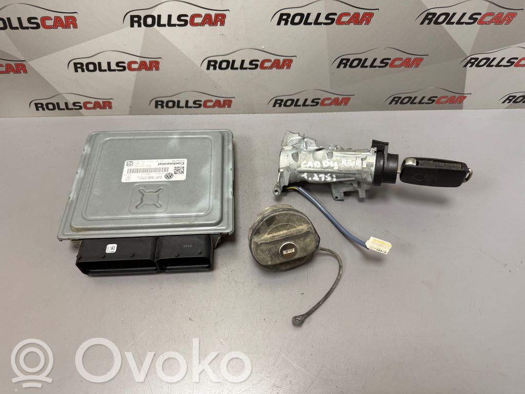 Volkswagen Caddy Engine ECU kit and lock set 