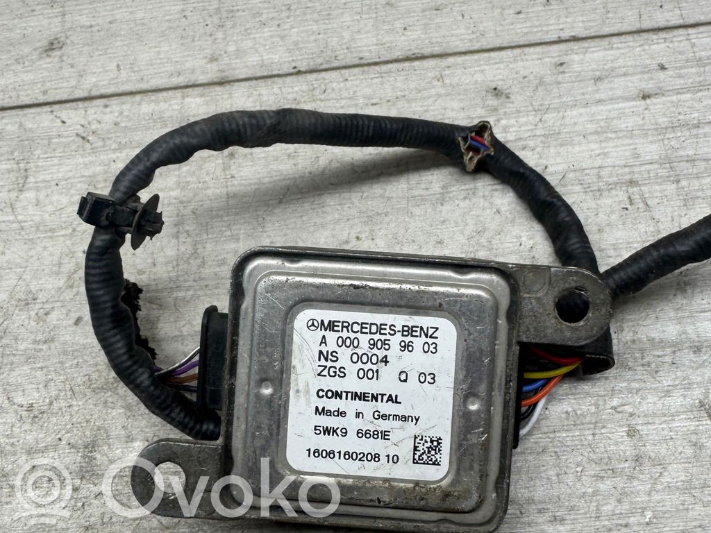 Sonde lambda   A0009059603,160616020810,5WK96681E