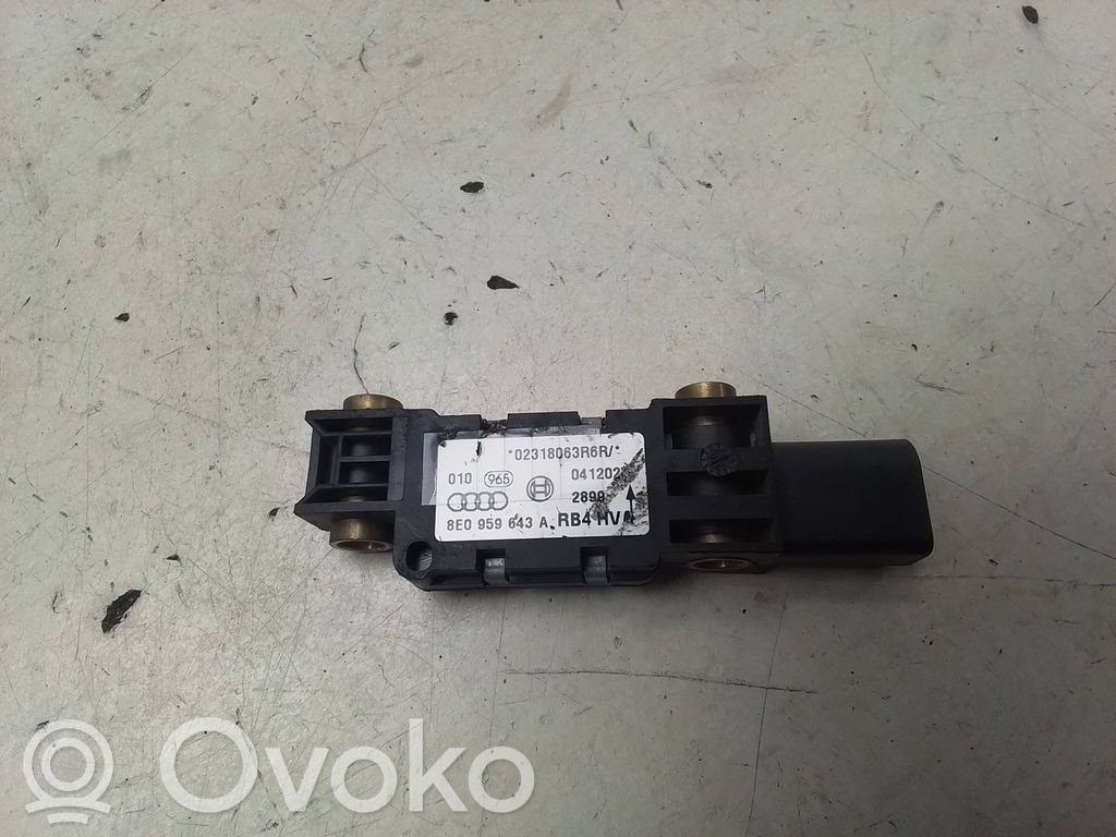 Audi A4 S4 B6 8E 8H Gaisa spilvenu trieciensensors 