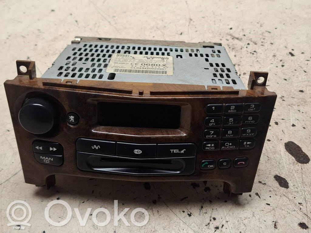 Peugeot 607 Panel / Radioodtwarzacz CD/DVD/GPS 