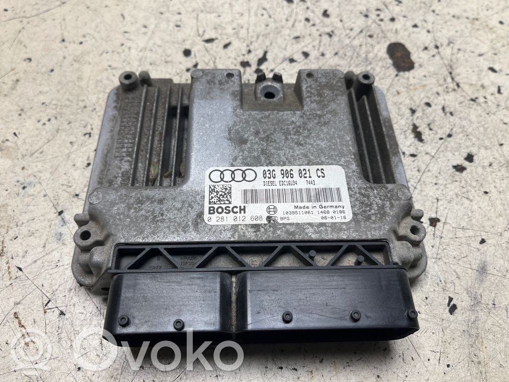 Audi A3 S3 8P Engine control unit/module 