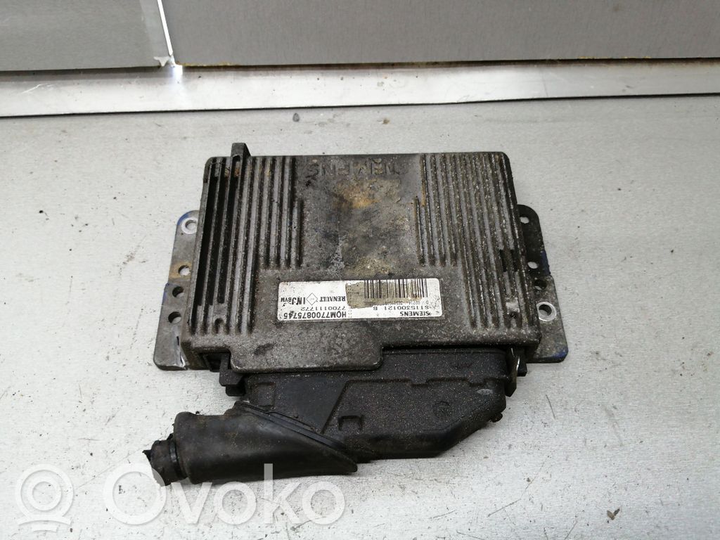 Engine control unit/module   HOM7700875745,7700875745,7700111772